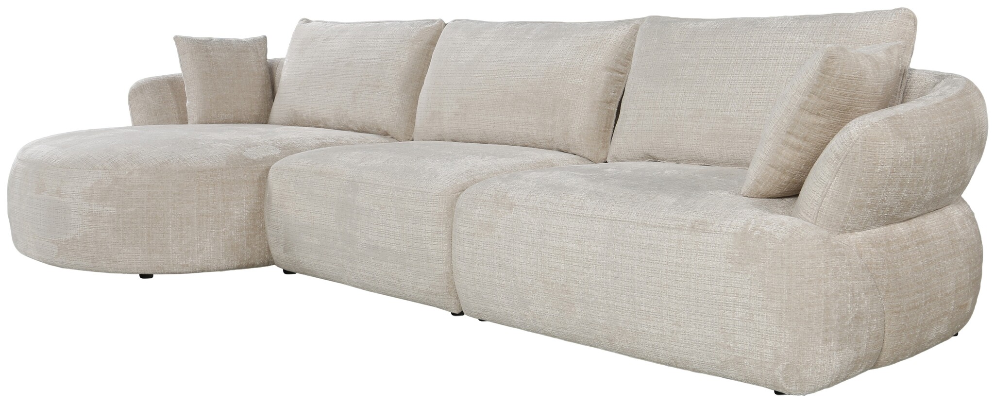 Loungebank Lexi Cremona 02 Beige - Pocketvering