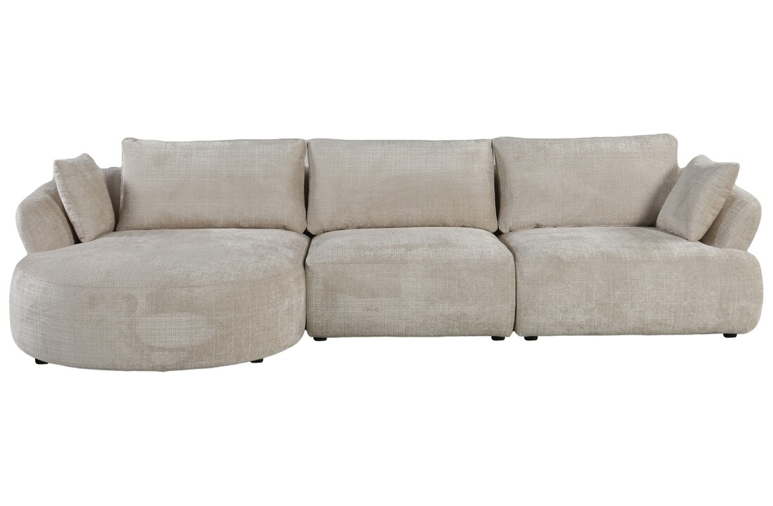 Loungebank Cremona 02 Beige - Pocketvering