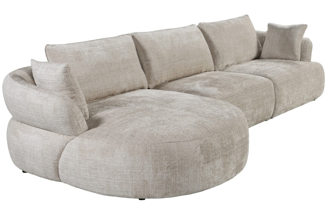 Loungebank Cremona 02 Beige - Pocketvering