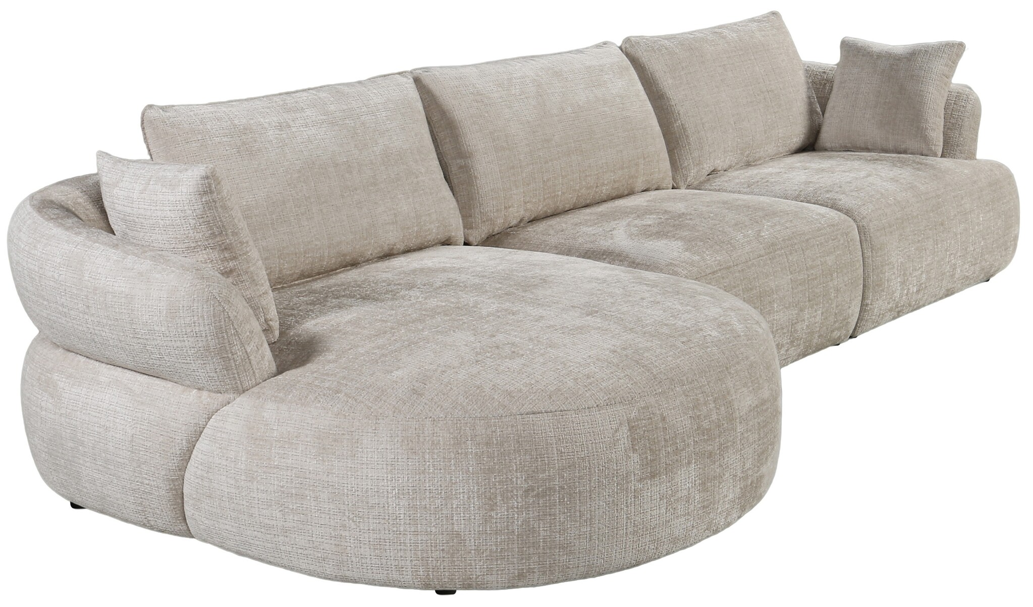 Loungebank Cremona 02 Beige - Pocketvering