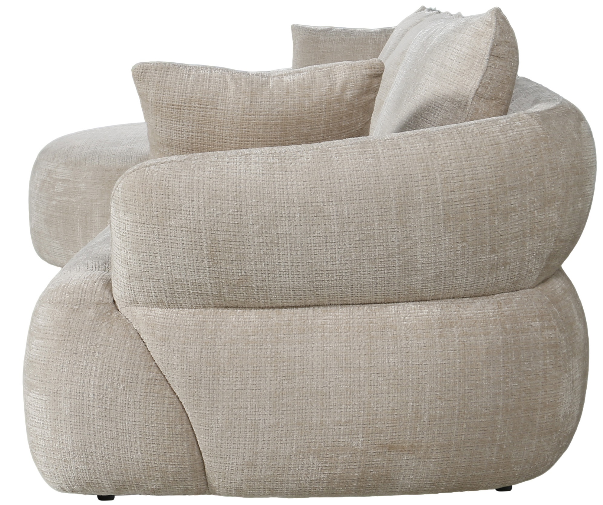 Loungebank Cremona 02 Beige - Pocketvering