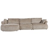 Loungebank Cremona 14 Warm Beige - Pocketvering