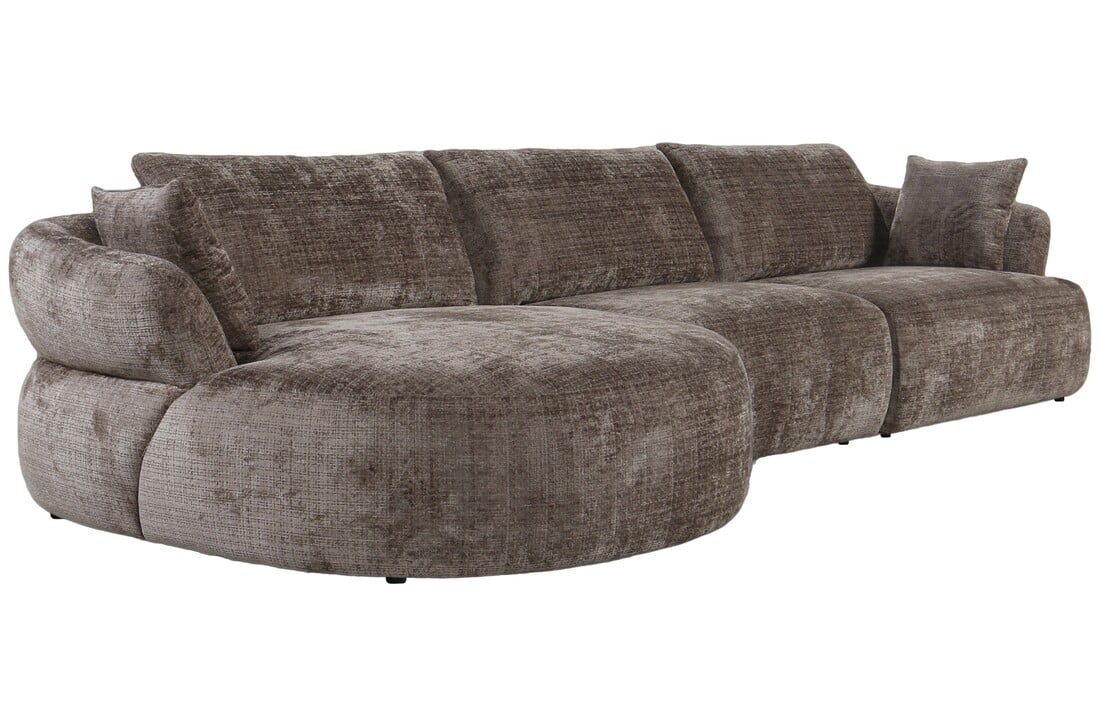 Loungebank Lexy Cremona 24 Taupe Bruin - Pocketvering