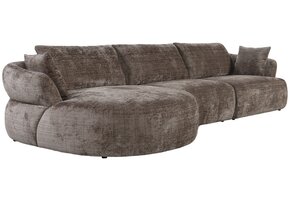 Loungebank Cremona 24 Taupe Bruin