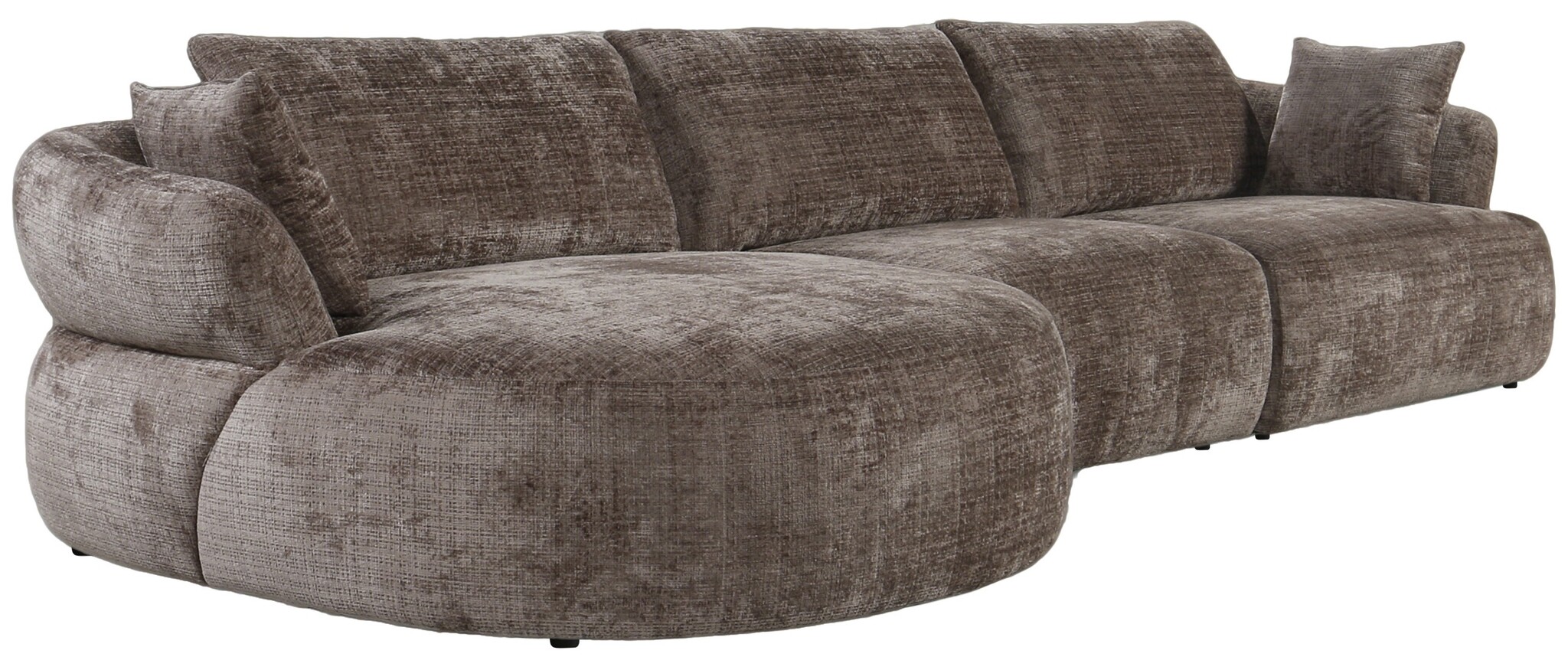 Loungebank Cremona 24 Taupe Bruin - Pocketvering