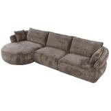 Loungebank Cremona 24 Taupe Bruin - Pocketvering