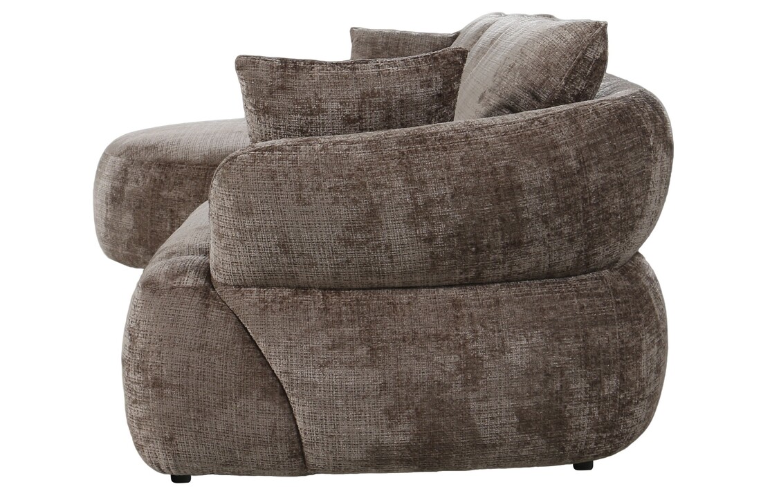 Loungebank Cremona 24 Taupe Bruin - Pocketvering