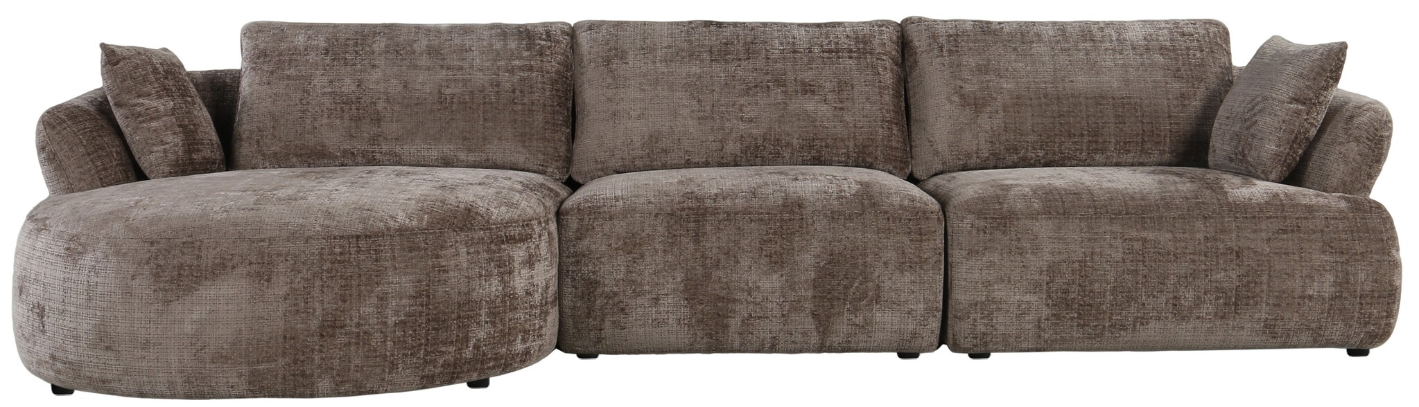 Loungebank Cremona 24 Taupe Bruin - Pocketvering