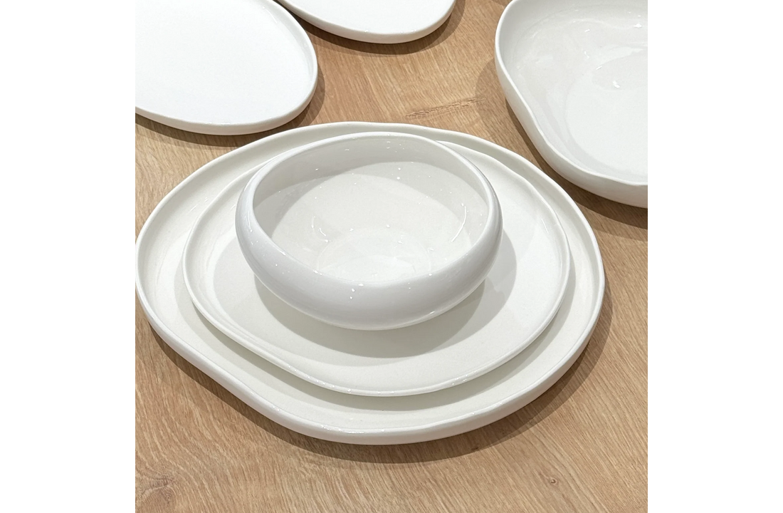 Capital Serviesset 24 delig - Porselein - Wit