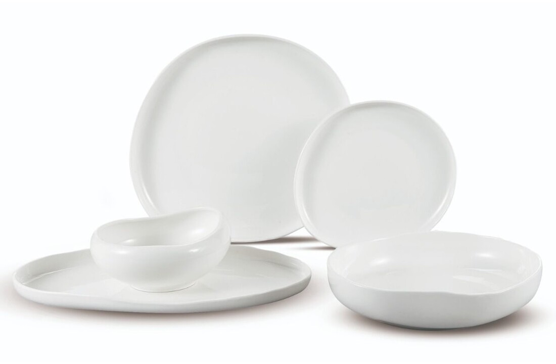 Capital Serviesset 24 delig - Porselein - Wit