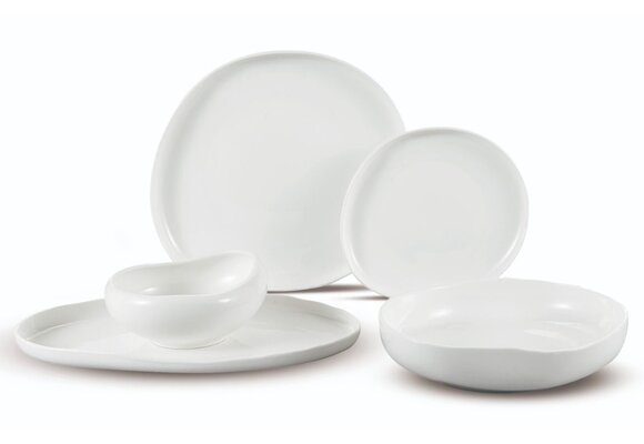 Capital Serviesset 24 delig - Porselein - Wit