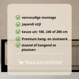 Japandi Tv Meubel Curved Staand - Mat Wit  - Gebogen zijkant