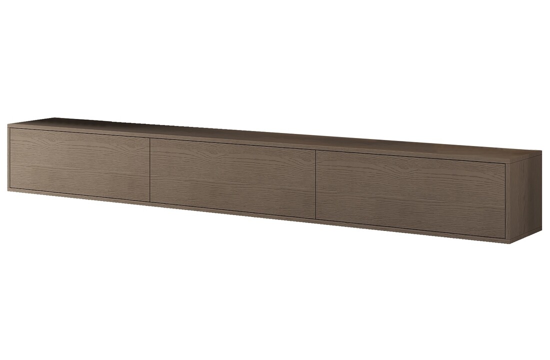 Zwevende Tv Meubel - Walnoot