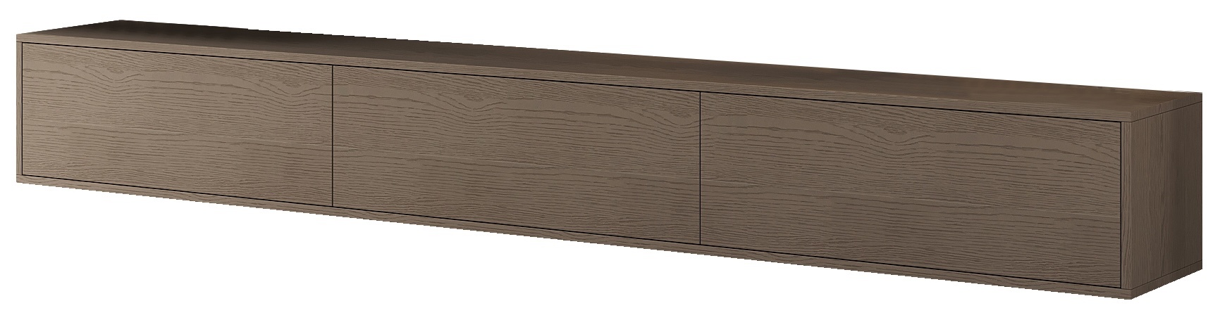 Zwevende Tv Meubel - Walnoot