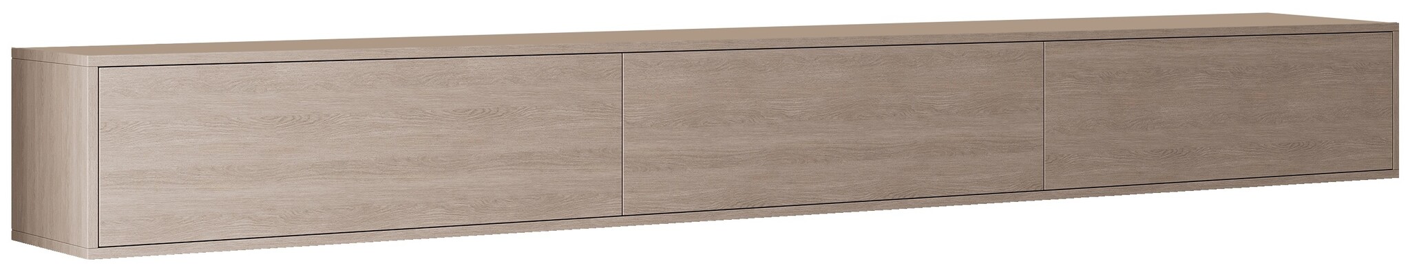 Zwevende Tv Meubel - Licht Beige Eiken