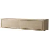 Zwevende Gangkast - Licht Beige eiken - L100 x D25 x H20 cm