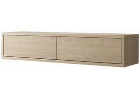 Zwevende Gangkast - Licht Beige eiken