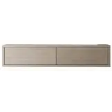 Zwevende Gangkast - Licht Beige eiken - L100 x D25 x H20 cm