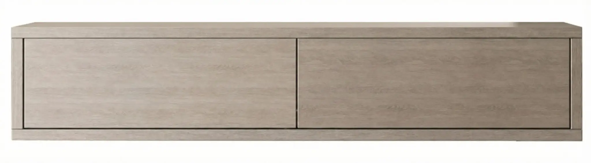 Zwevende Gangkast - Licht Beige eiken - L100 x D25 x H20 cm