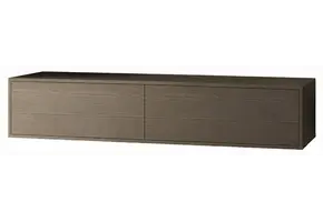 Zwevende Gangkast - Walnoot