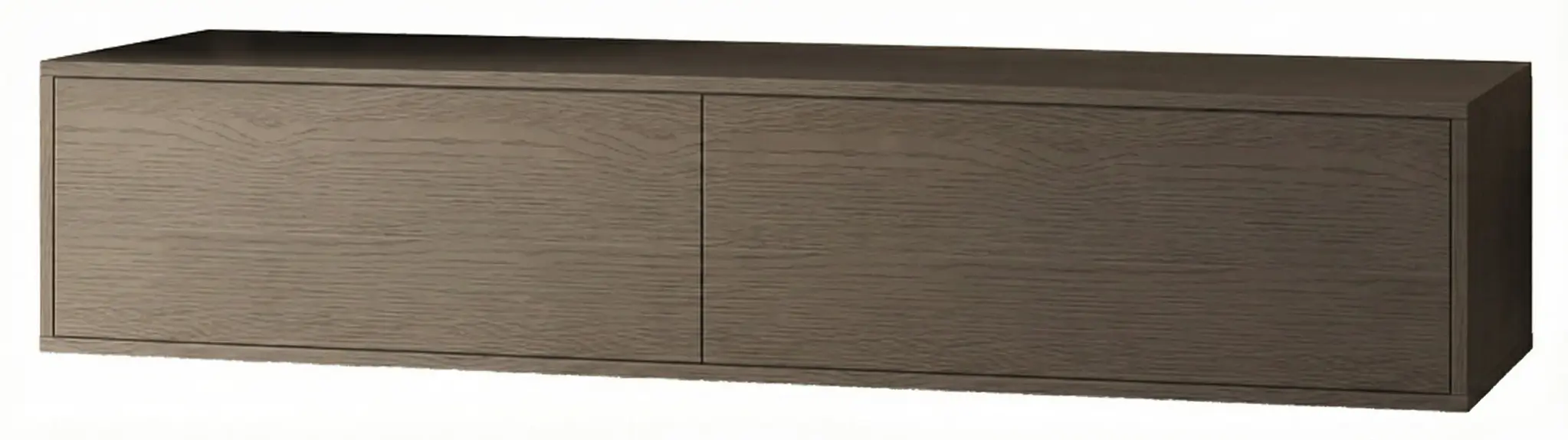 Zwevende Gangkast - Walnoot - L100 x D25 x H20 cm