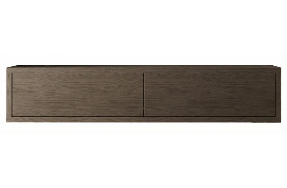 Zwevende Gangkast - Walnoot - L100 x D25 x H20 cm