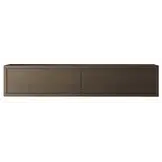 Zwevende Gangkast - Walnoot - L100 x D25 x H20 cm