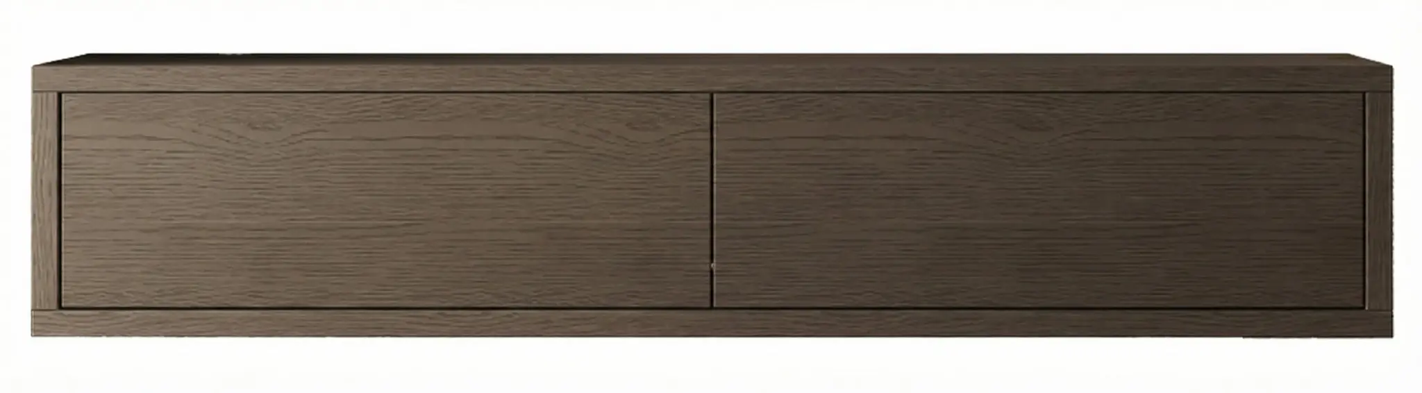 Zwevende Gangkast - Walnoot - L100 x D25 x H20 cm