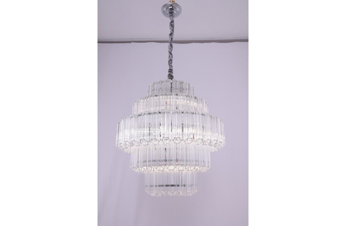 Hanglamp Méline - 50 cm - Transparant | 5 laags