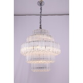 Hanglamp Méline - 50 cm - Transparant | 5 laags