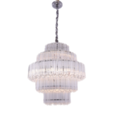 Hanglamp Méline - 50 cm - Transparant | 5 laags