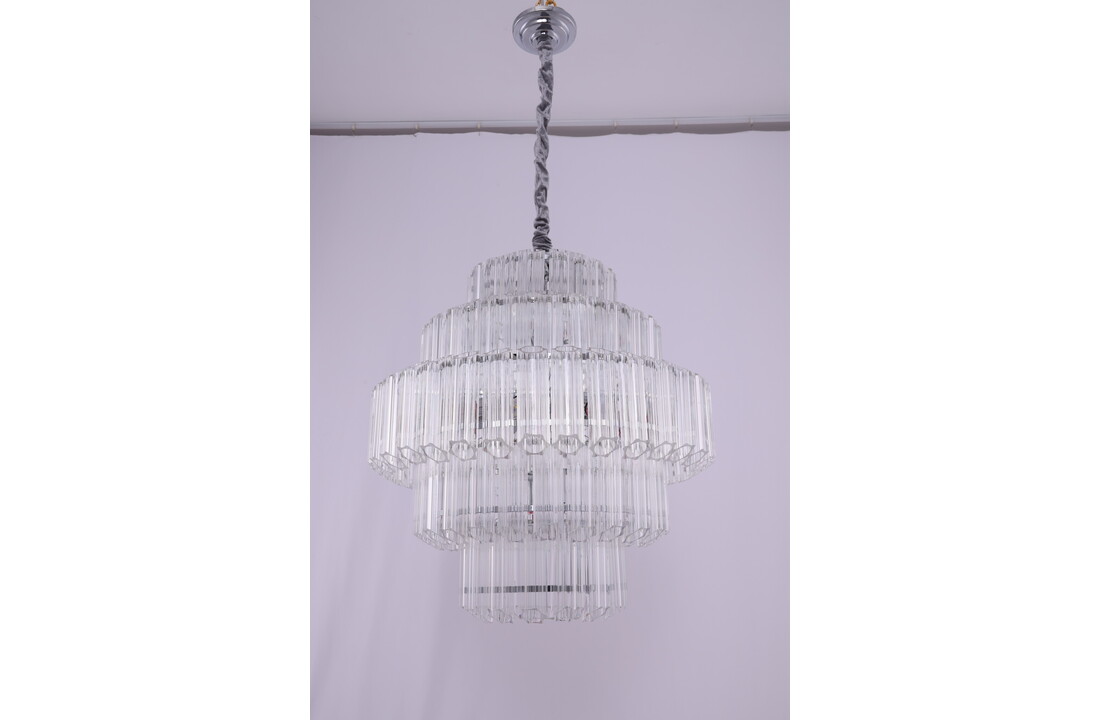Hanglamp Méline - 50 cm - Transparant | 5 laags