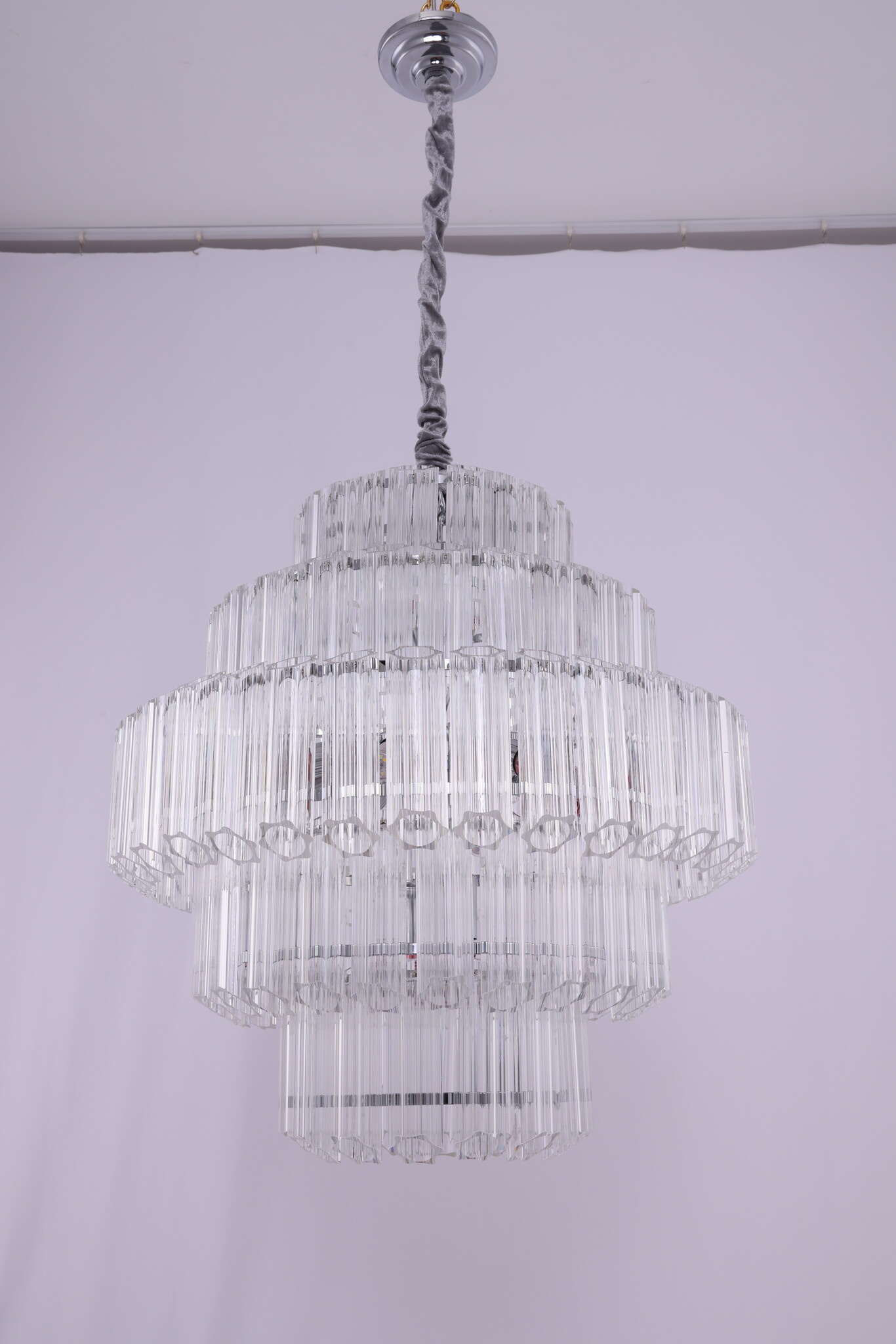 Hanglamp Méline - 50 cm - Transparant | 5 laags