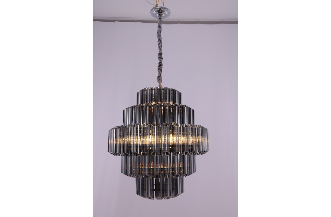 Hanglamp Méline - 50 cm - Smoke | 5 laags