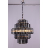 Hanglamp Méline - 50 cm - Smoke | 5 laags