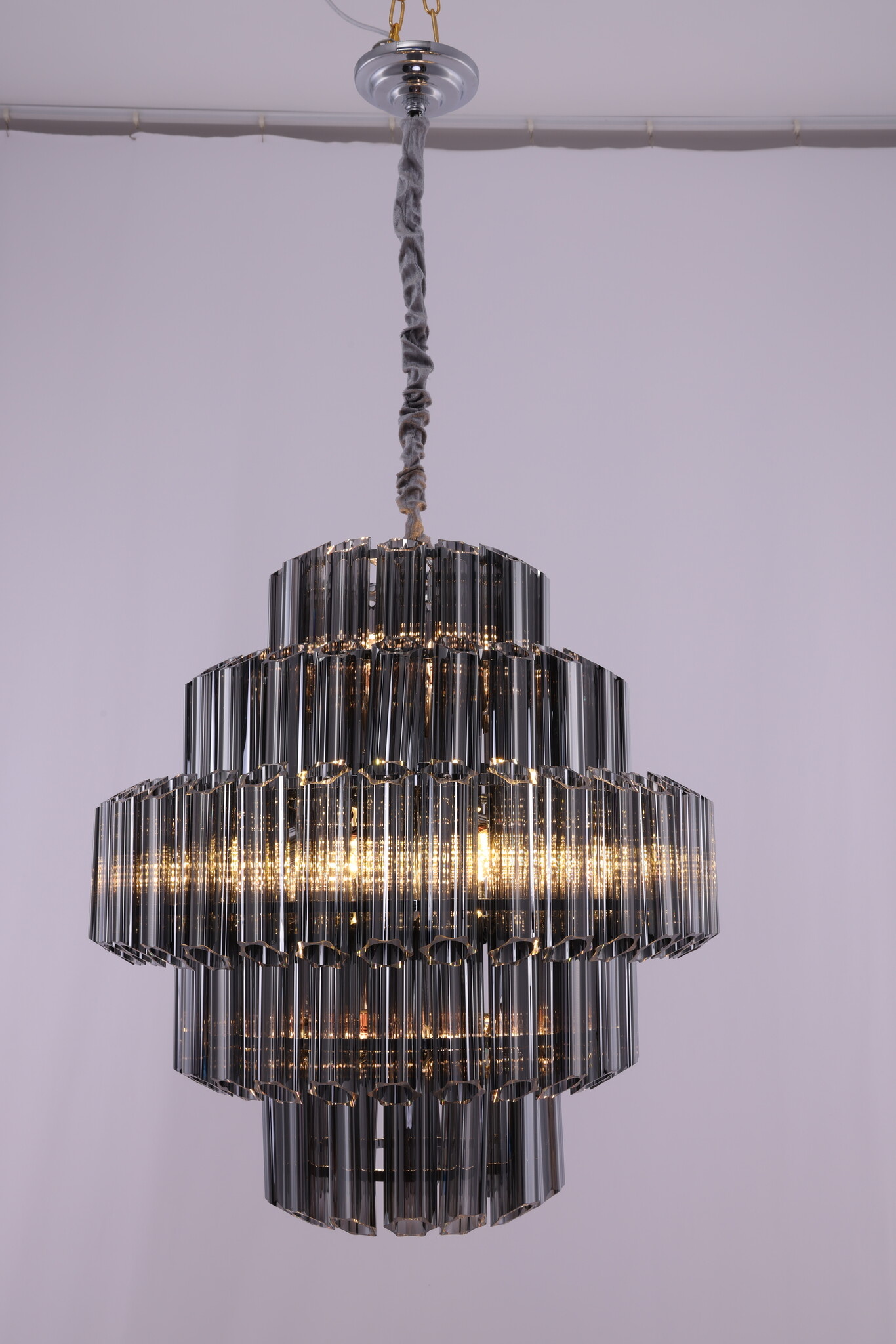 Hanglamp Méline - 50 cm - Smoke | 5 laags