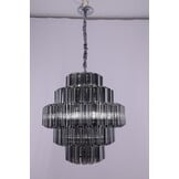 Hanglamp Méline - 50 cm - Smoke | 5 laags