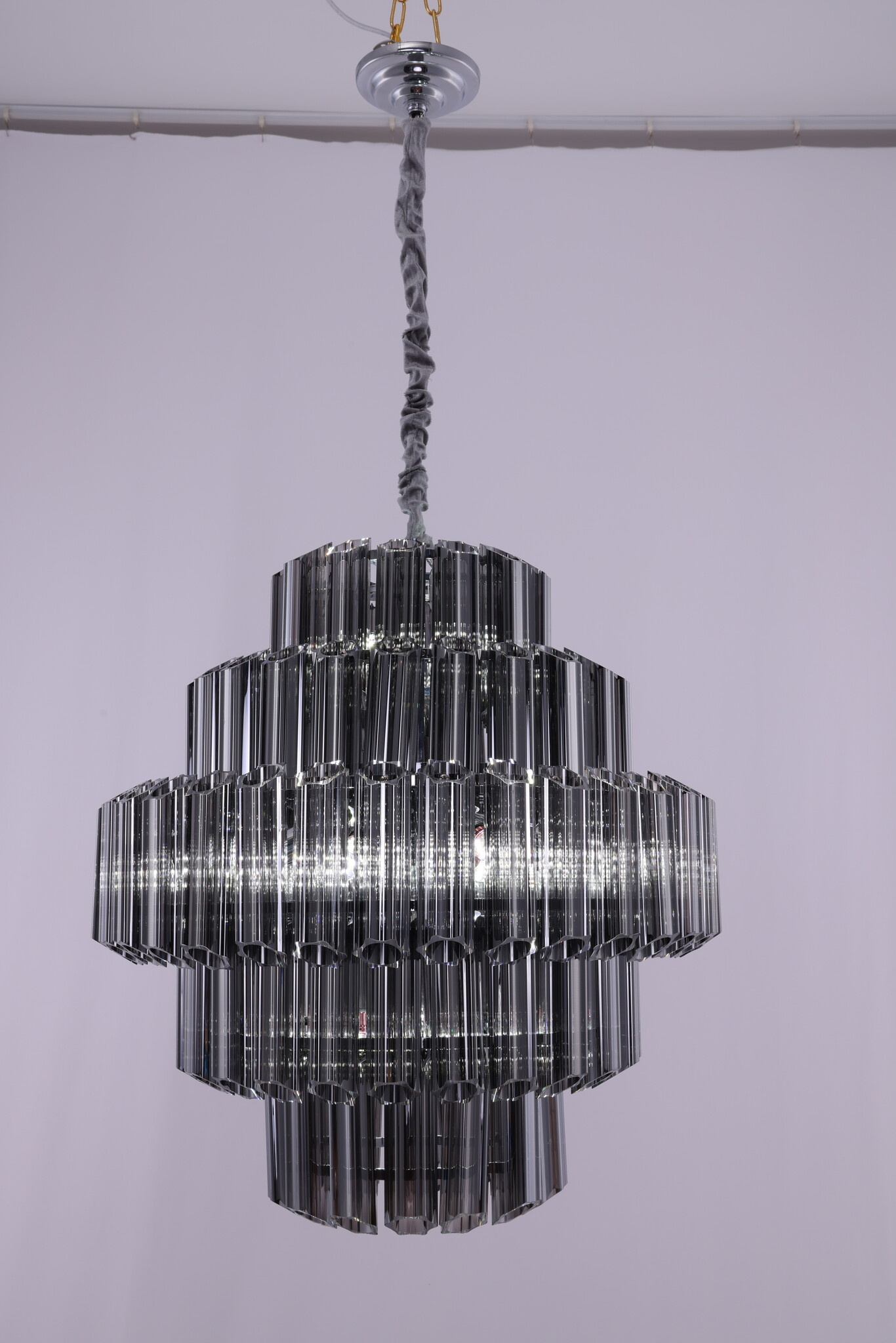 Hanglamp Méline - 50 cm - Smoke | 5 laags