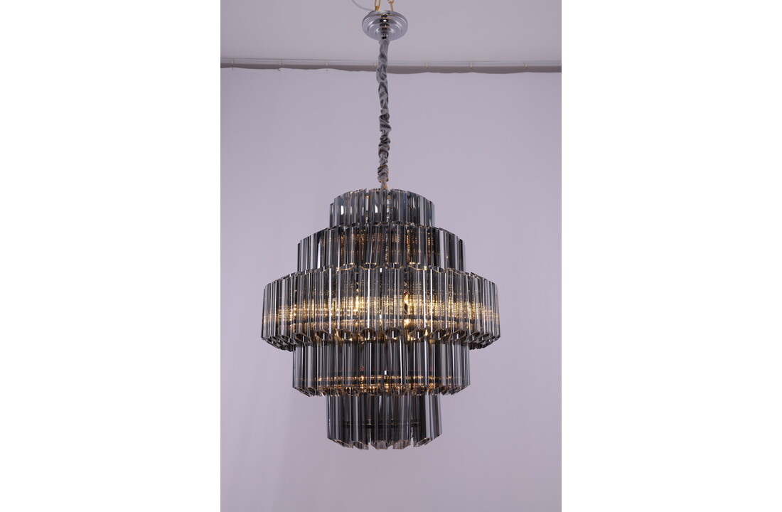 Hanglamp Méline - 50 cm - Smoke | 5 laags