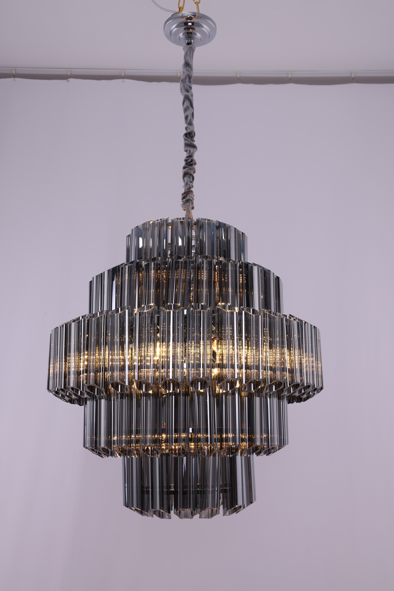 Hanglamp Méline - 50 cm - Smoke | 5 laags