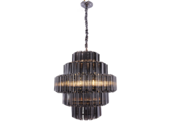 Hanglamp Méline - 50 cm - Smoke | 5 laags