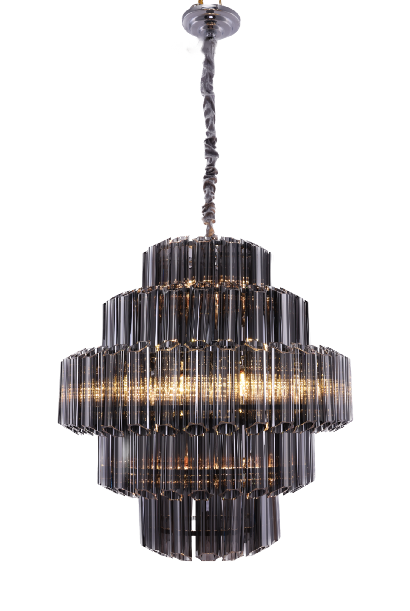 Hanglamp Méline - 50 cm - Smoke | 5 laags