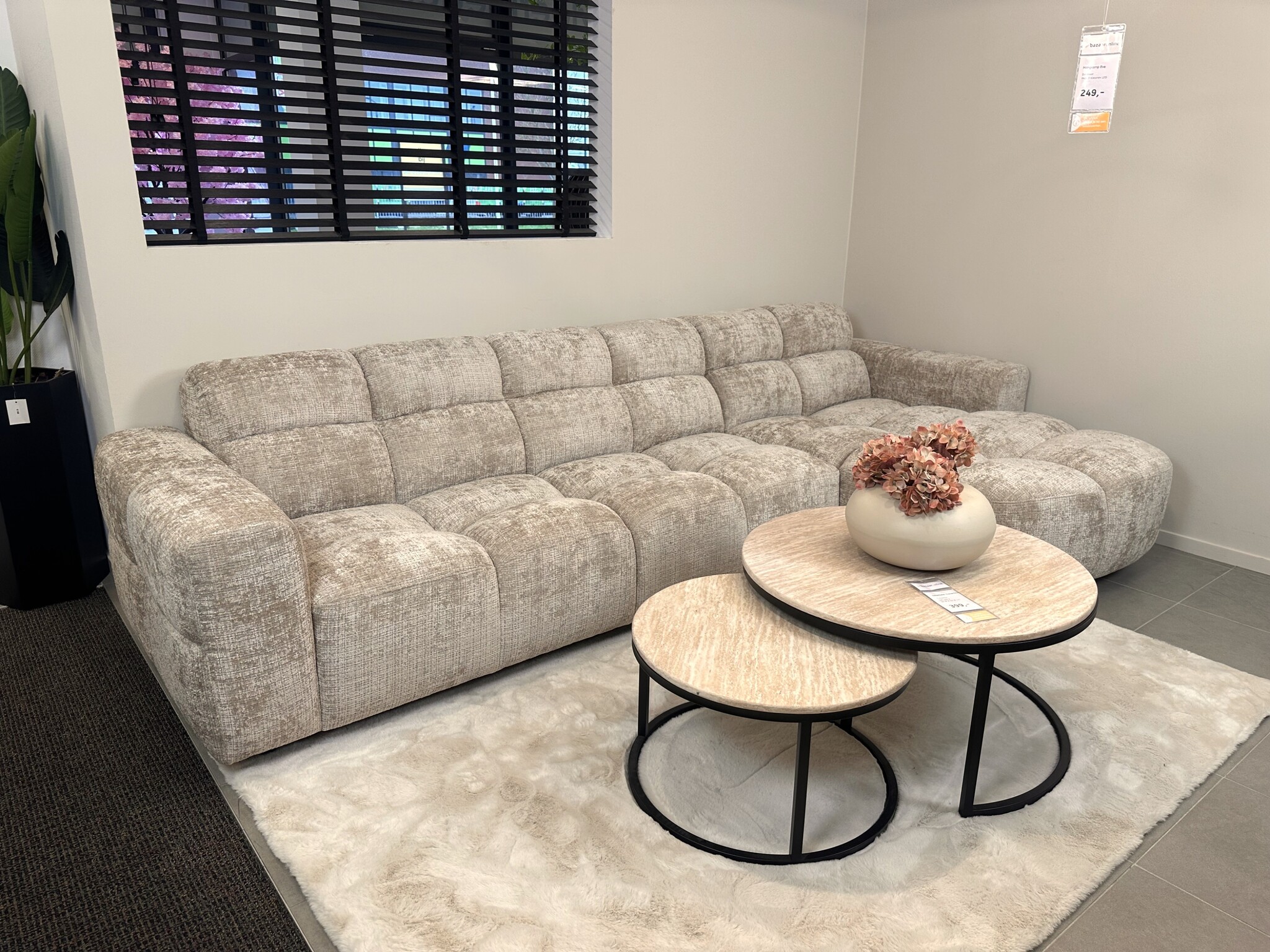 Loungebank Nova - Warm Beige - Cremona 14