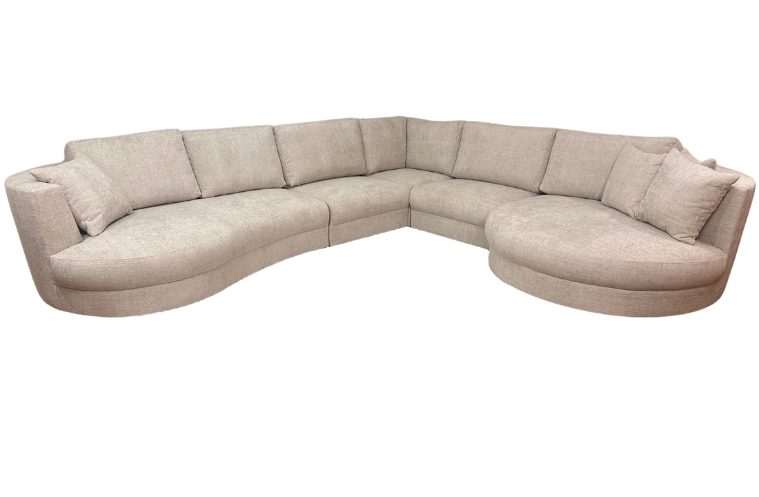 Hoekbank Rondo - Naturel kleurig