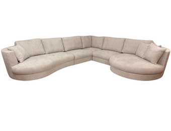 Hoekbank Rondo - Naturel kleurig