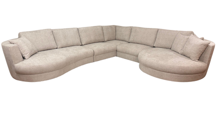 Hoekbank Rondo - Naturel kleurig