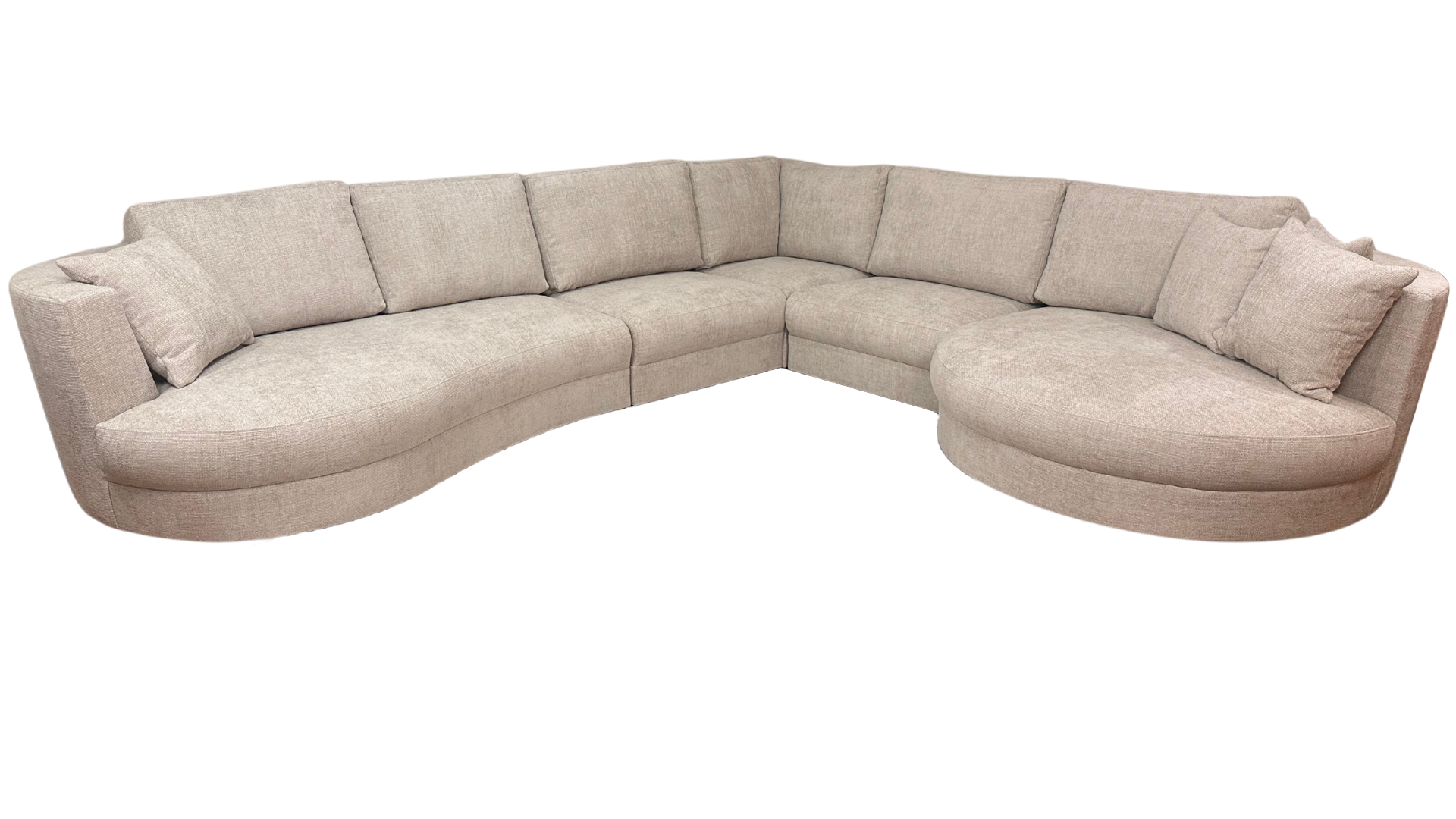 Hoekbank Rondo - Naturel kleurig