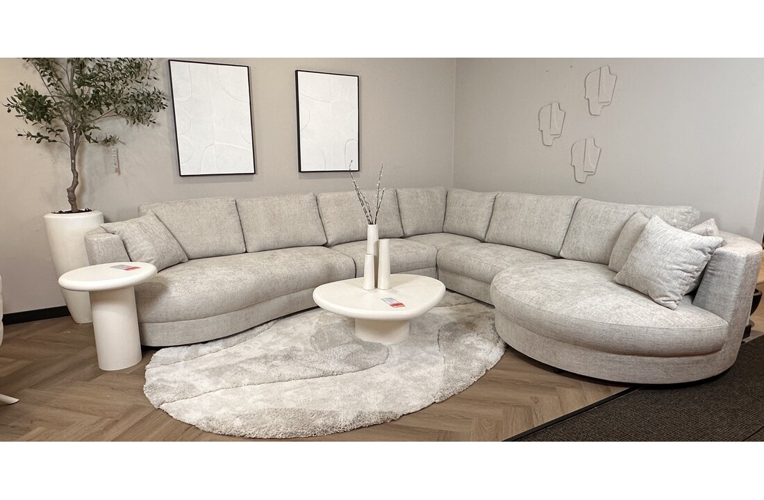 Hoekbank Rondo - Greige