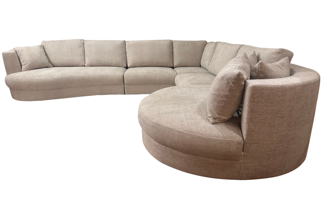 Hoekbank Rondo - Naturel kleurig