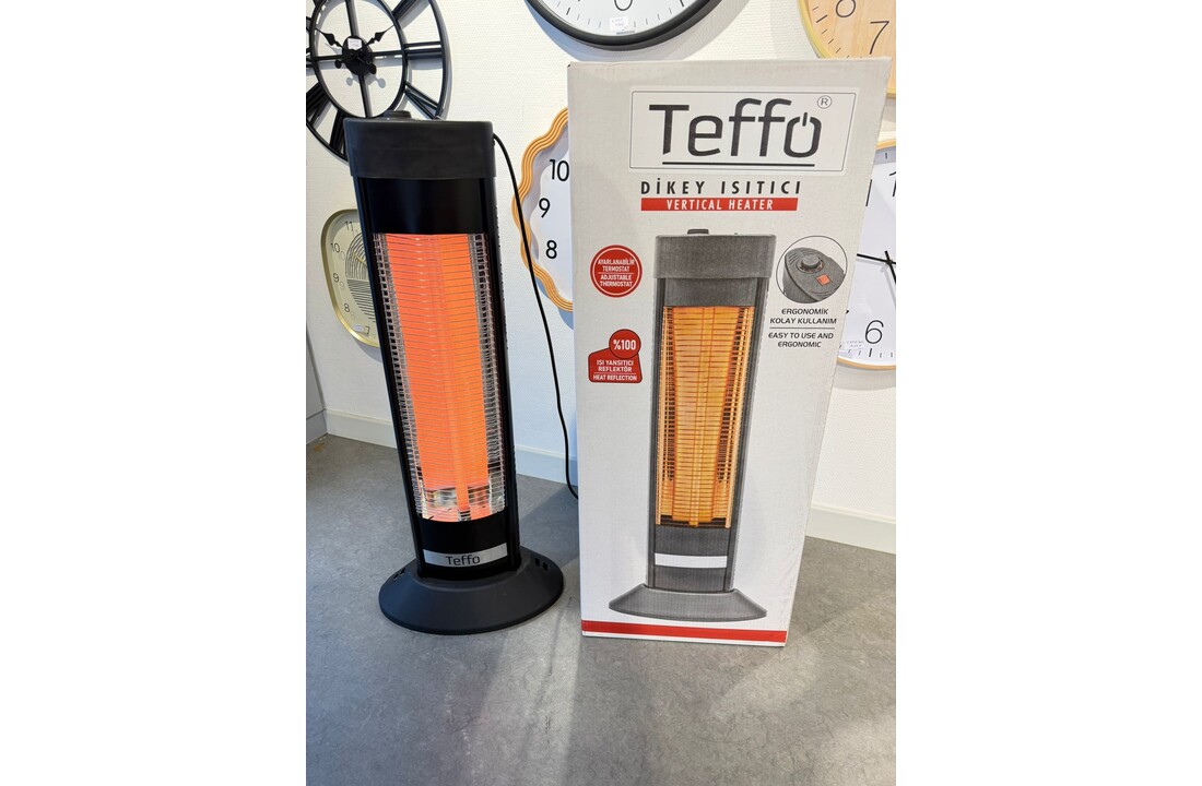 Teffo - Infrarood Elektrische kachel | 95 cm - Staand